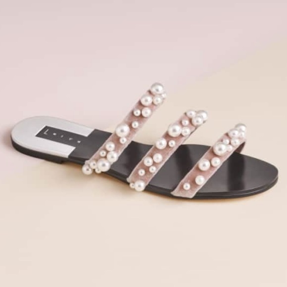 stunner embellished strappy slide sandal